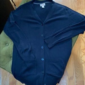 Cat & Jack Navy Uniform Cardigan